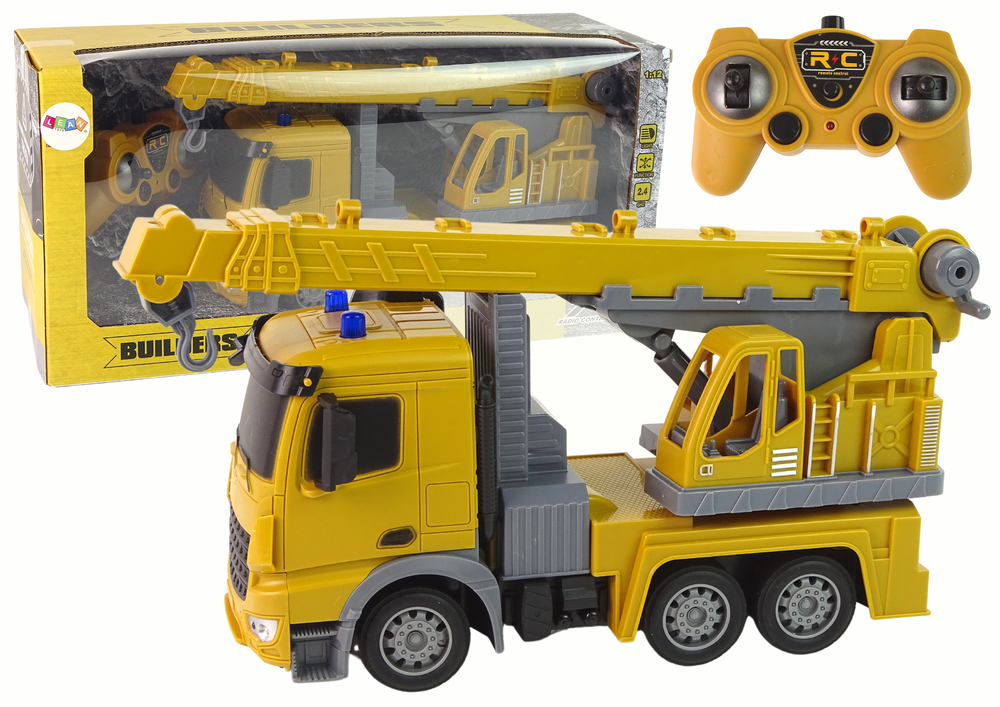 Cars - Camion en peluche Crane Mate - 27cm - Qualité super soft