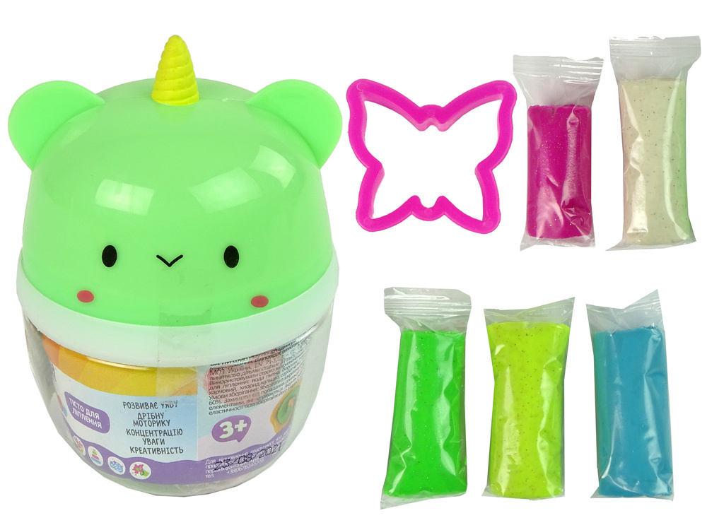 Creative Play Set Unicorn Green Toys \ Creative toys