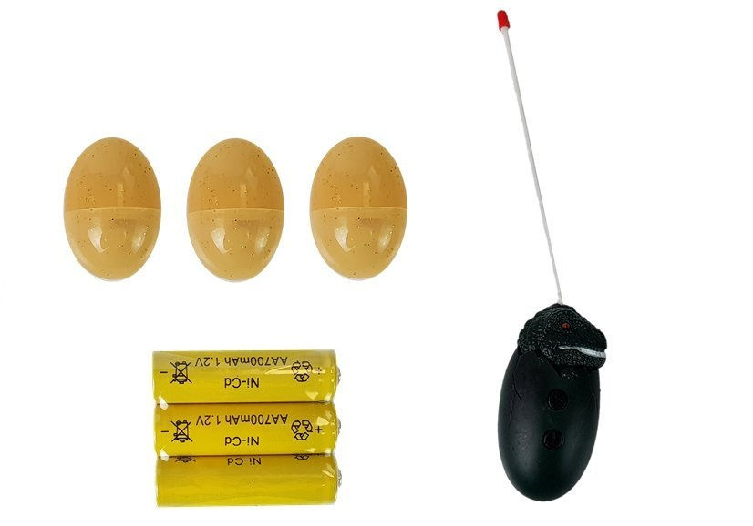 Dinosaur Remote Controlled R / C Green with Sound Lays Eggs Projector Toys \ R/C vehicles