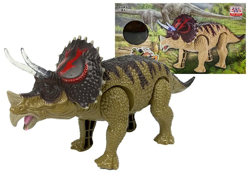Dinosaur Triceratops Rex Battery