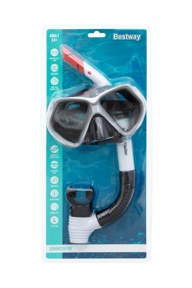 Máscara de Snorkel L/XL K2O PRO — PoolFunStore