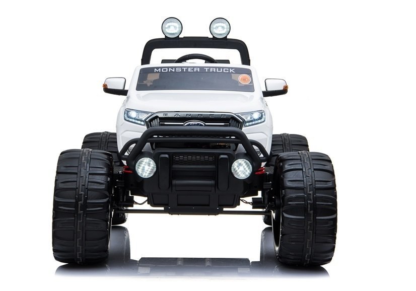 Ford Ranger Monster White Electric Ride On Car Electric