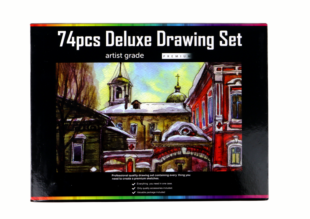 Mezzo Artist Complete Drawing 68pc. Super Set & Storage System