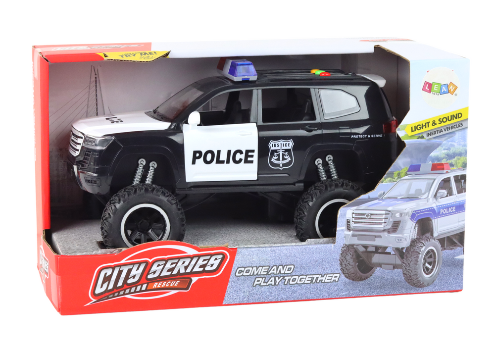 Driving Offroad Raptor Police Black Opening Door Sound Light | Toys ...