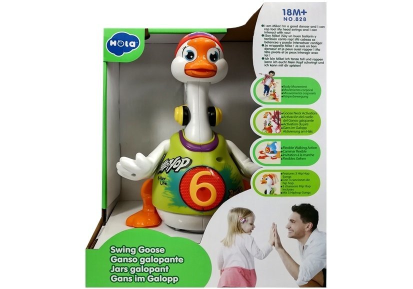 rapping goose toy