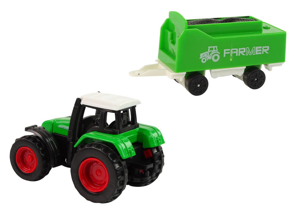 Farm Set Tractor Trailer Horse 1:64 | Toys \ Tractors