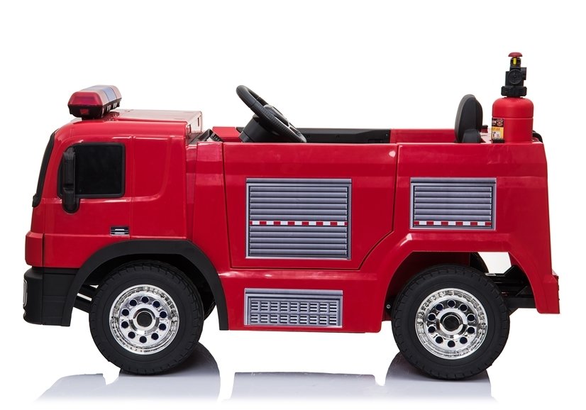 Firefighter Truck Electric Ride On Car - Red | Electric Ride-on ...