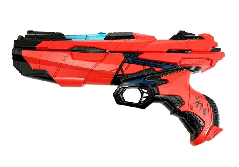 Foam Cartridge Pistol + Handcuffs 40 Cartridges Toys \ Guns