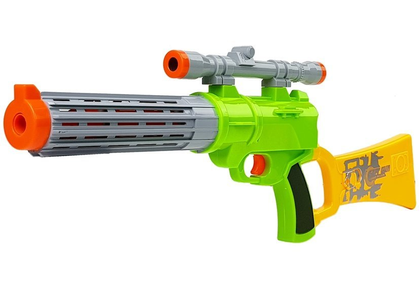Foam Cartridge Rifle with target for shooting Green Toys \ Guns