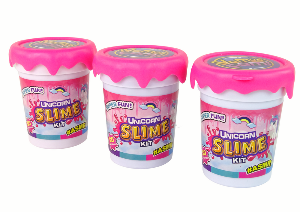 Glitter Slime Unicorns DIY Soft 3 Colors, Toys \ Creative toys