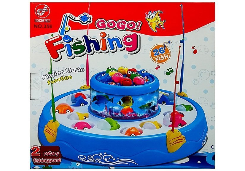 Go Go Fishing Game Magnetic Fish 2 Ponds 26 Fish | Toys \ Games
