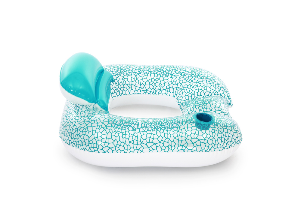 Inflatable Cushion Swimming Circle Blue 102 x 94 cm Bestway 43097