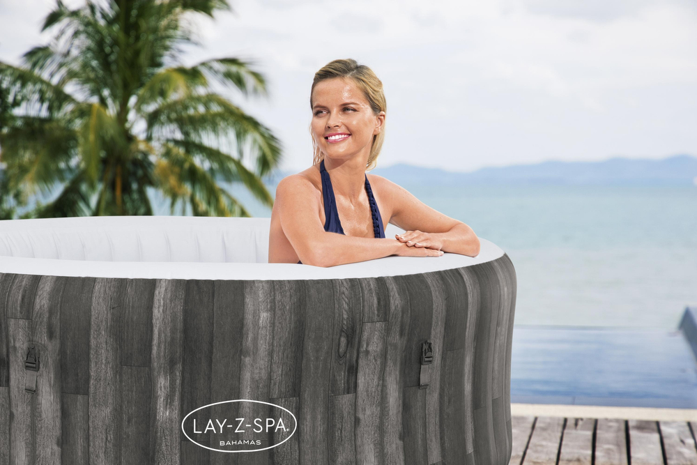 Inflatable SPA Jacuzzi 4-person 180 cm x 66 cm Bestway 60005