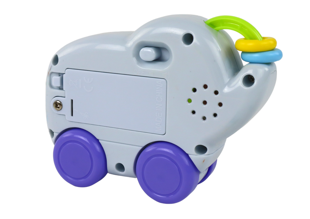 Interactive Playing Elephant Toy on Wheels Toys \ Toys of newborns