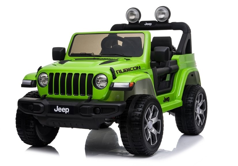 Jeep Wrangler Rubicon Green - Electric Ride On Car ...