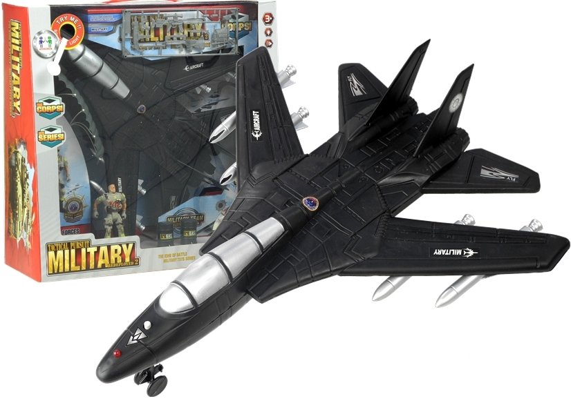 Boys Toy 21cm Light up Fighter Jet Plane also with jet sounds. 