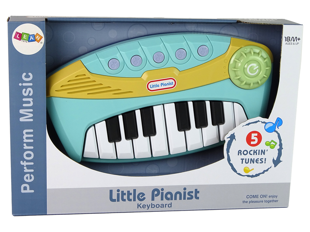 Little Pianist Interactive Blue Piano | Toys \ Music and instruments |