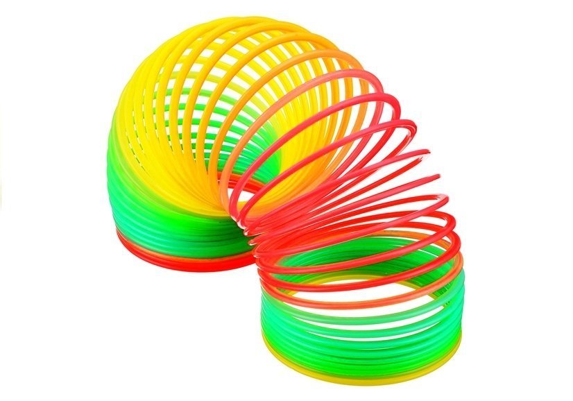 Magical Colourful Spring Plastic Coil | Toys \ Games