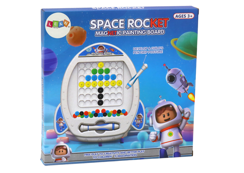 Magnetic Board Space Rocket 7 Designs Pen | Toys \ Magnetic boards and ...