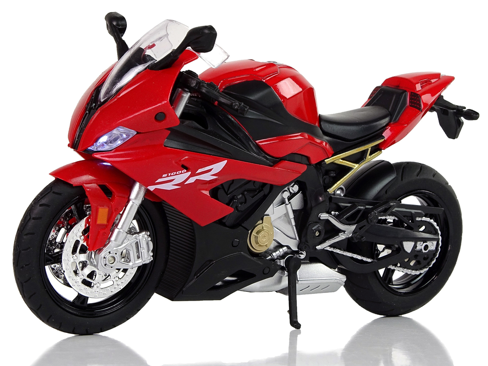 Motorbike Model BMW S1000RR White Sounds Lights, Toys \ Motorcycles