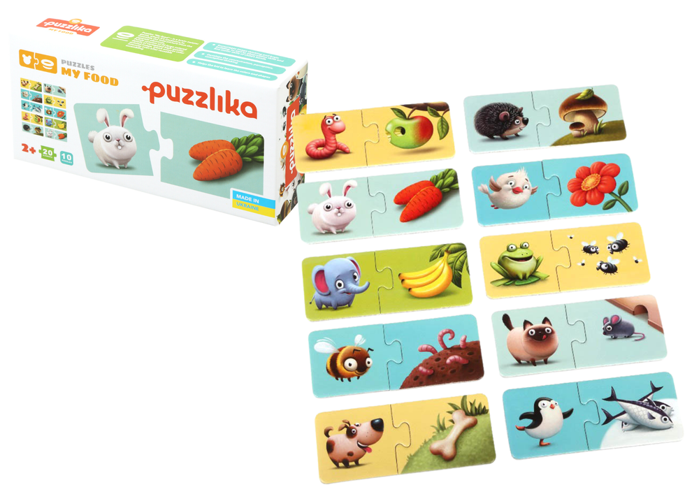 My Food' puzzle Animals 12992, Toys \ Jigsaw & puzzle