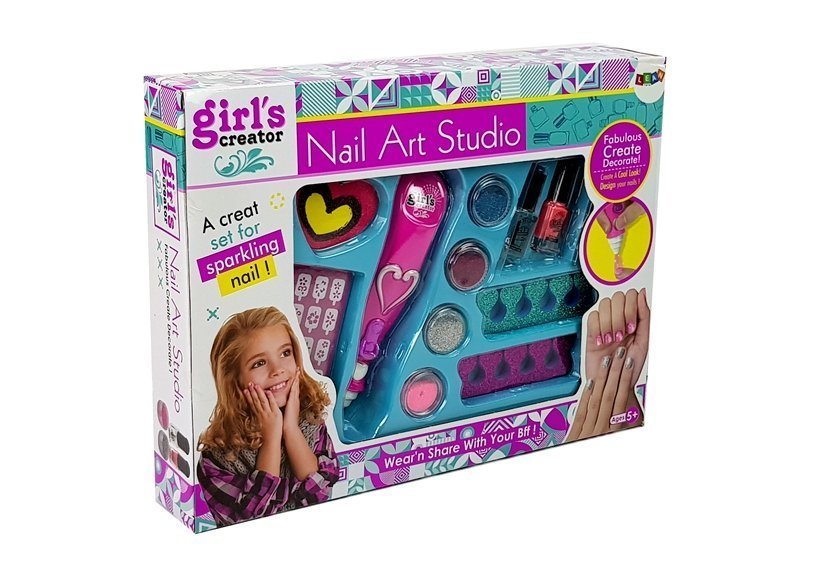 Nail Glitter Dispenser Nail | Painting \\ | Sets Toys Set Lacquer Beauty