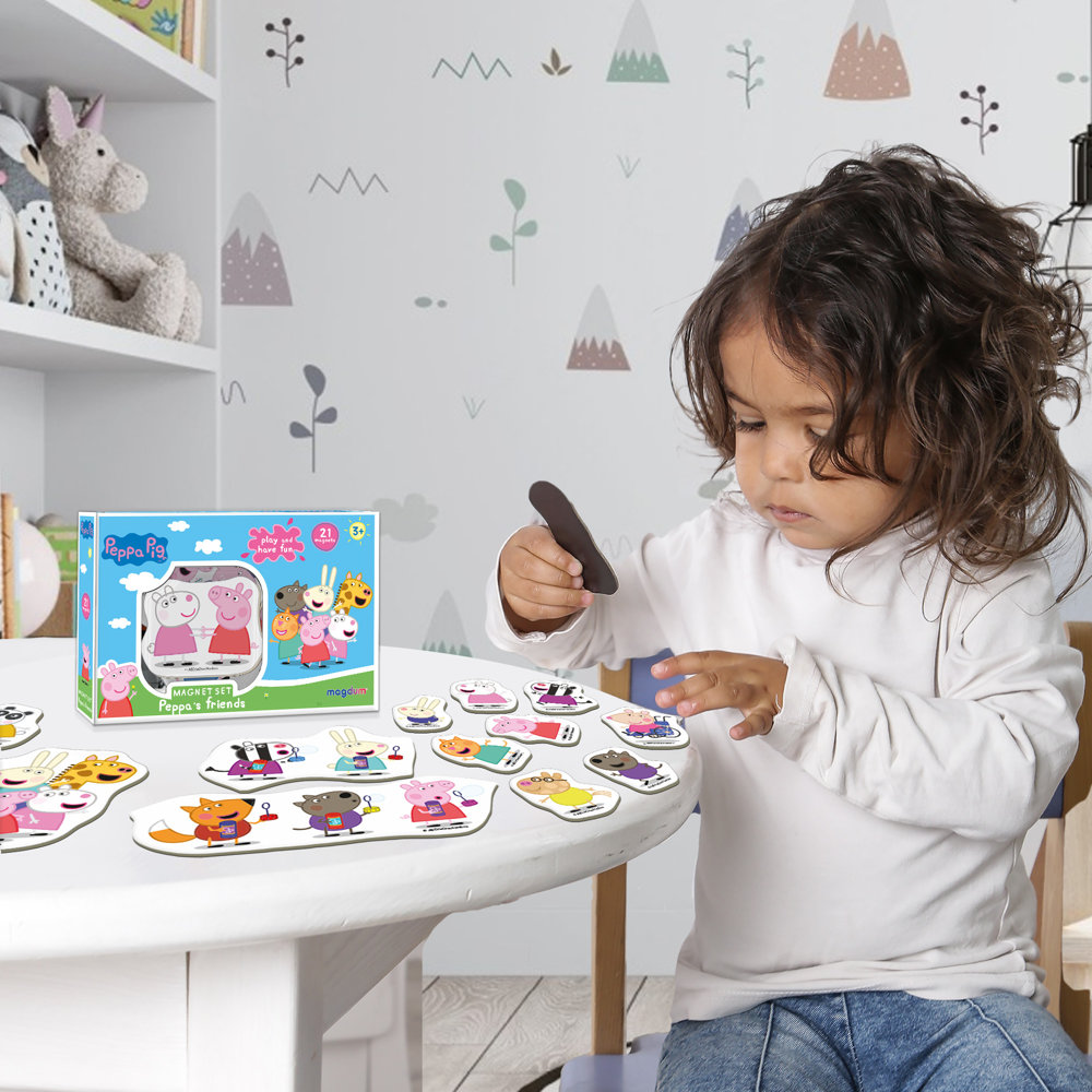 Magdum Peppa Pig - Set 21 Calamite per Bambini - eZy toyZ Negozio