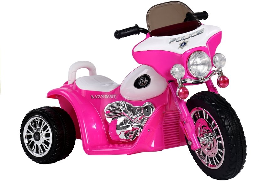 Pink battery 2024 operated motorcycle