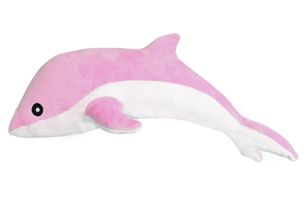 Pink dolphin plush mascot 70 cm | Toys \ Plush toys \ Zwierzęta morskie