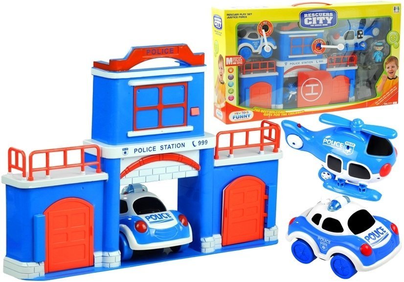 Police Station Play Set for Children - with Police Vehicles | Toys \ Cars