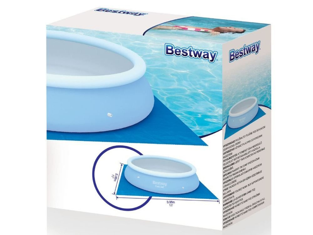Protective mat under the Bestway 58001 swimming pool Other \ Tourism