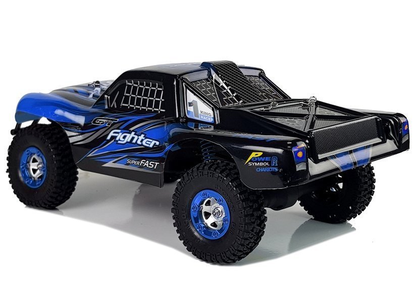 Carro Controle Remoto 4Ch 4X4 Truck Off Road Starry Blue na