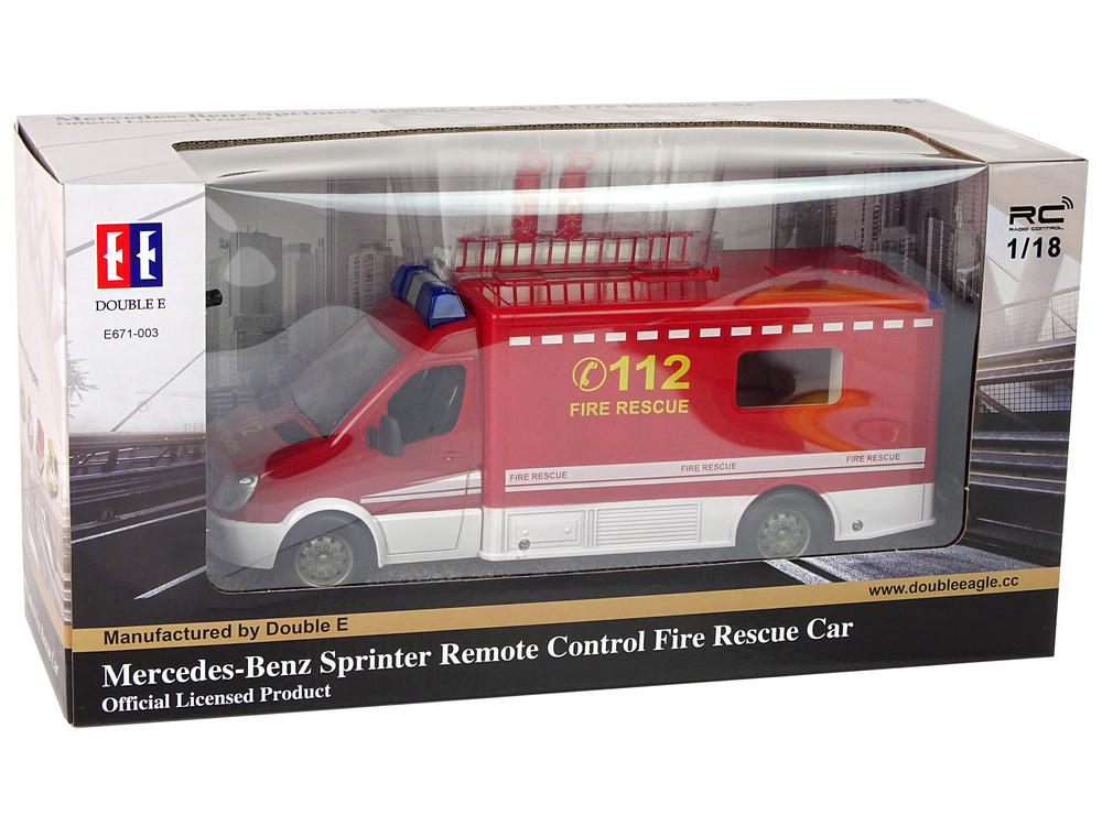 Remote Controlled Fire Brigade Water Moving Ladder | Toys \ R/C vehicles \  Inne R/C 