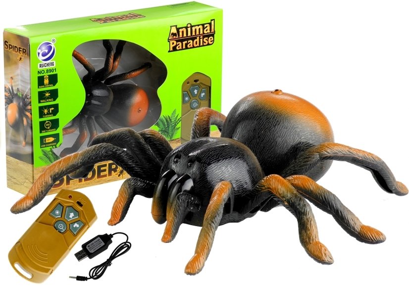 Remote Controlled Spider Tarantula Walking Remote R/C | Toys ...