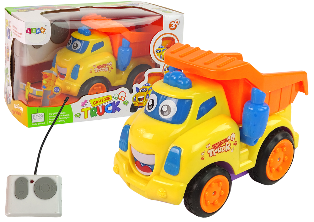 Remote Controlled Tipper Truck Yellow For Toddlers | Toys \ R/C ...