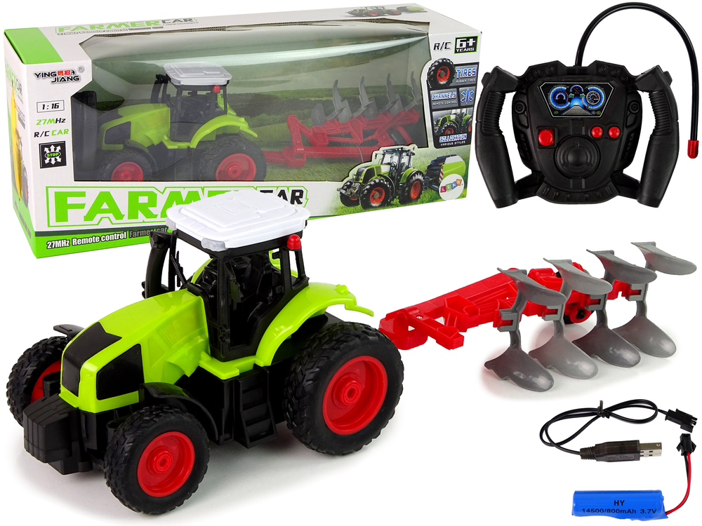 Children's remote store control tractor