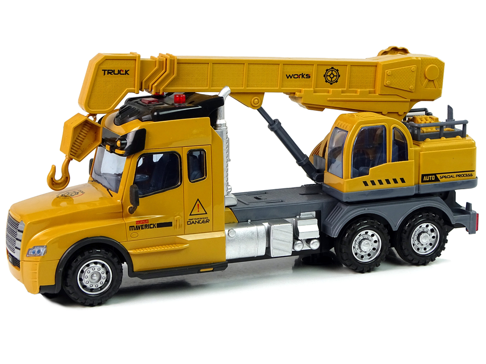 Toy Time Remote Control Crane Truck Remote-control Car at