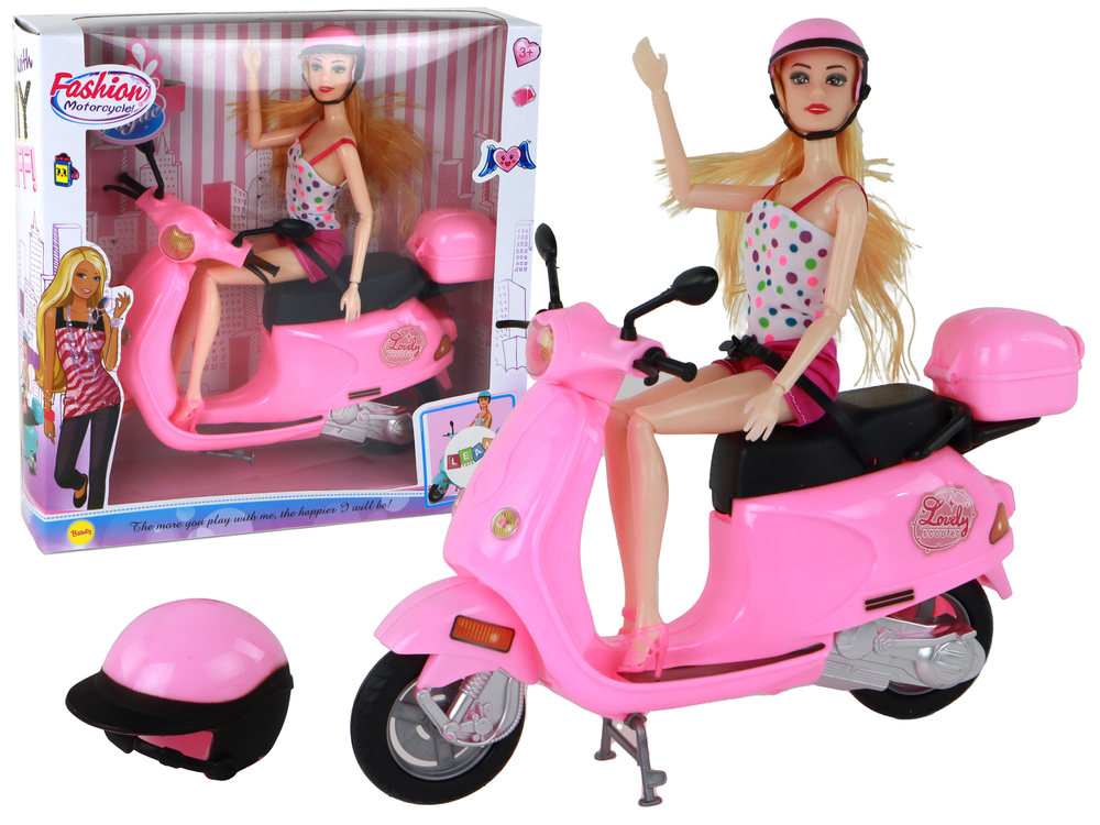 Barbie Doll & Scooter