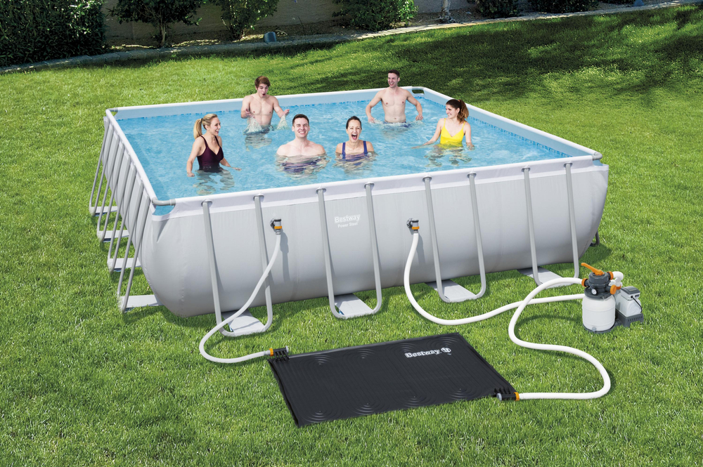 cm Accessories Swimming \\ Swimming 171 Pools & Panel x 58423 Solar the Accessories | for Heating | 110 Bestway Pool