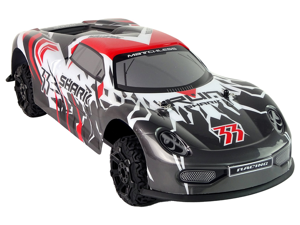 Sports Car R/C 18 Gray White Toys \ R/C vehicles \ Sportowe R/C