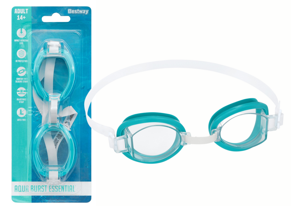 Swimming Goggles Blue Bestway 21097 Swimming Pools & Accessories