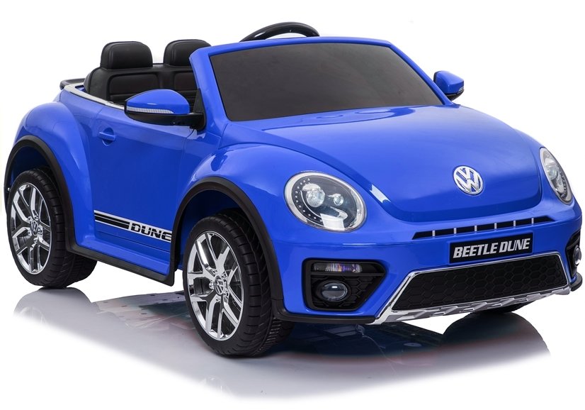 product eng 3279 Volkswagen Beetle Dune Electric Ride Car Blue