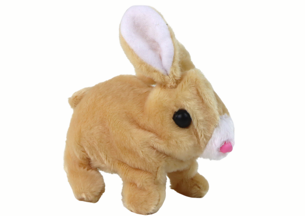 Walking Bunny Interactive Toy Short Hair Beige | Toys \ Interactive pets