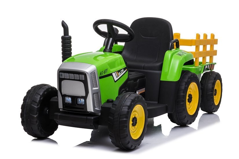 XMX611 Electric Ride-On Tractor Green | Electric Ride-on Vehicles ...