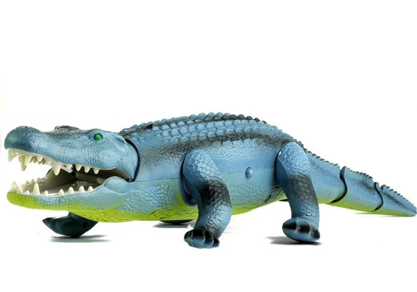 Remote Controlled Alligator R/C Walking Blue Toys \ R/C vehicles