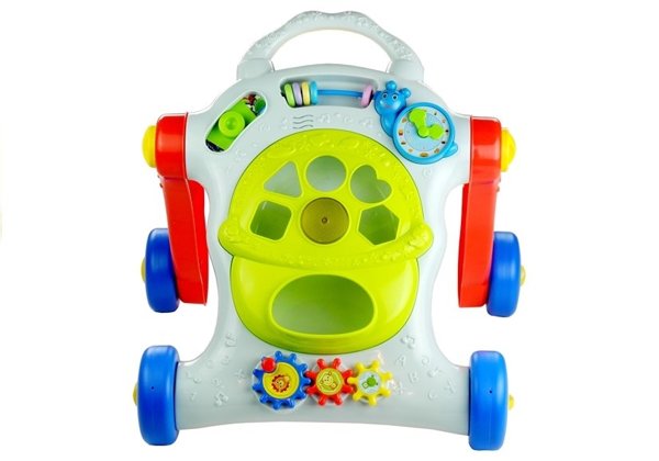  Colourful Pusher Educational Walker for Baby Sound & Light Effects