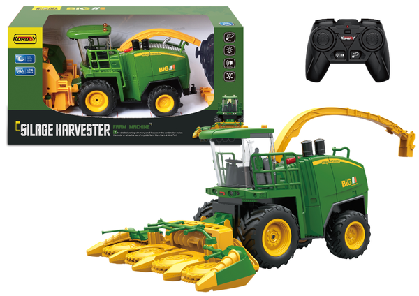 2.4G Remote Controlled Harvester Green 1:24