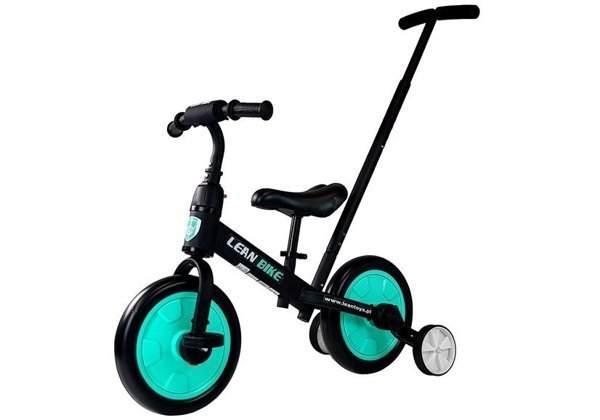 3in1 Tricycle Black-Green 