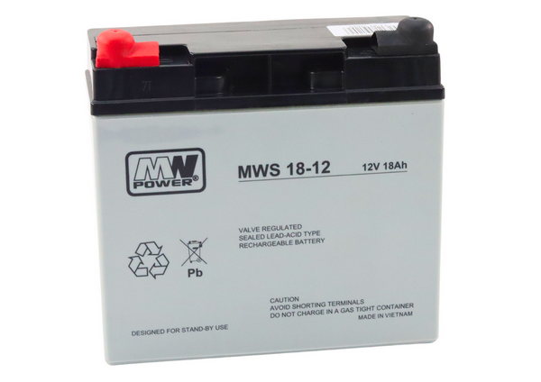 AGM gel battery for the car for a 12V18Ah battery