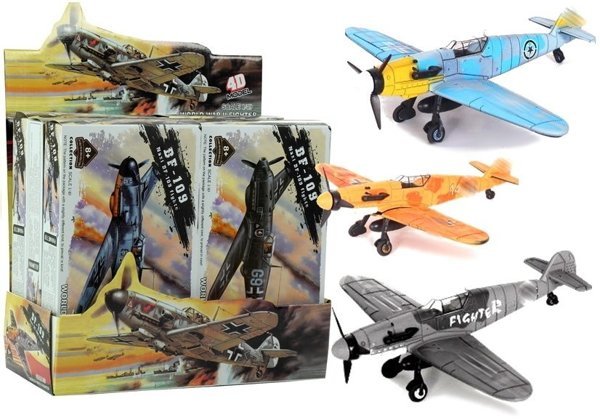 Airplane Puzzle 4D Model  BF-109 1:49